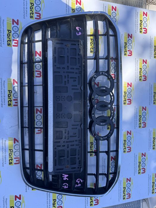 Grila fata centrala Audi A6 C7 2011-2015