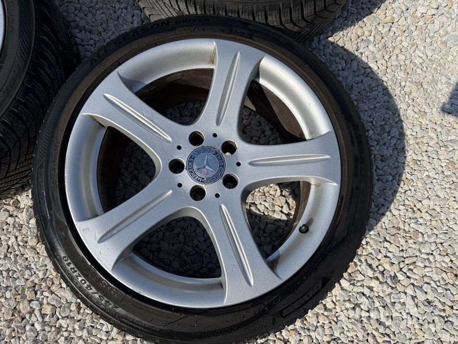 18 цола Джанти Мерцедес с гуми ALLSEASON 245/45/18 DOT 4821