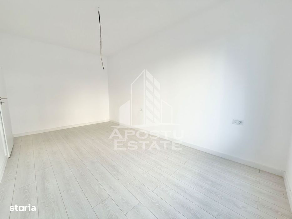 Apartament cu 2 camere 54 mp utili la parter finalizat la asfalt Giroc
