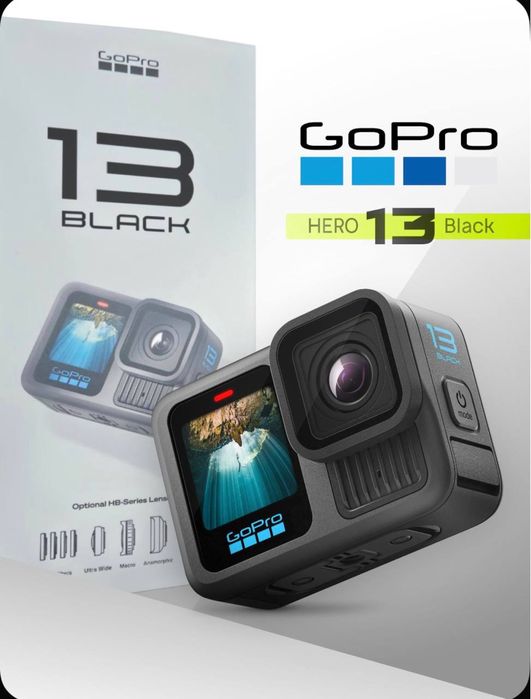 Go pro hero 13 black. Action camera