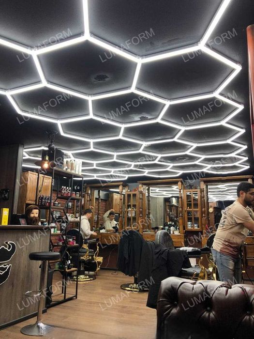LED yoritish barbershop uchun / LED освещение для барбершопа
