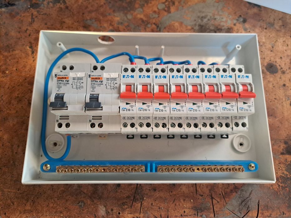 Tablou electric complet echipat diferentiale plus sig automate