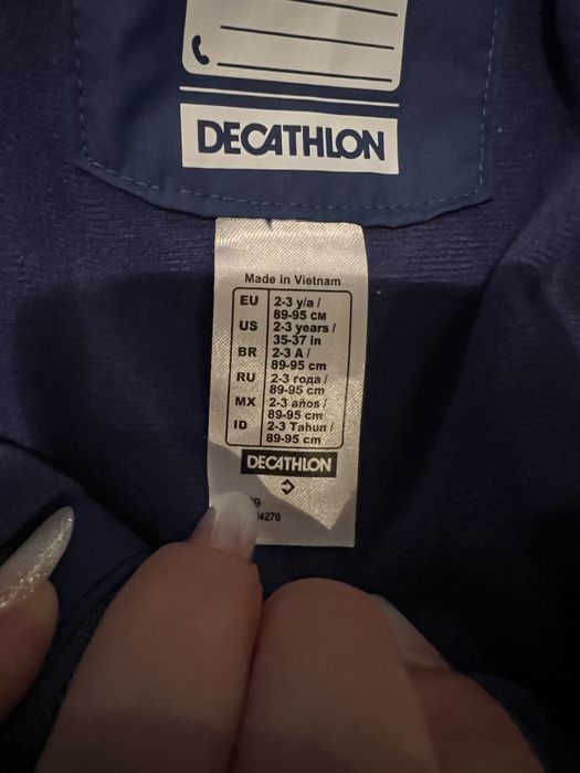 Pantaloni salopeta ski copii