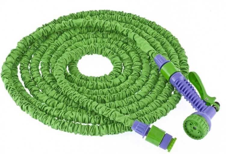 Набор поливочный растягивающийся шланг 20 м, 7 режимов пистолет
