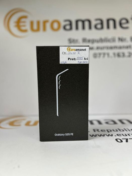 Telefon SAMSUNG Galaxy S25 FE, 128GB, 8GB RAM -G-
