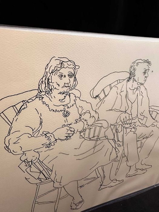 Schita semnată C. Piliuță