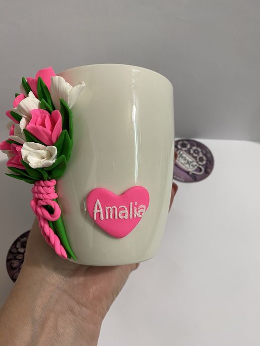 Cani decorate cu lut polimeric