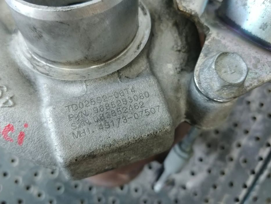 turbina 1.6 d  peugeot partner 307 207 308 citroen xsara picasso c4  ford fiesta 6  49173-07507  9685293080