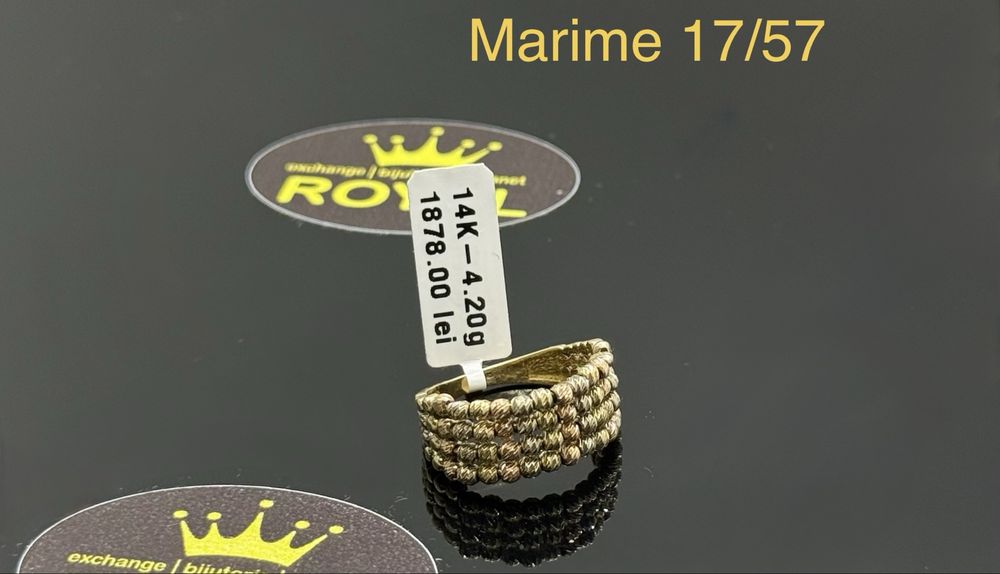 Bijuteria ROYAL : Inel AUR 14K / 4.2 GR