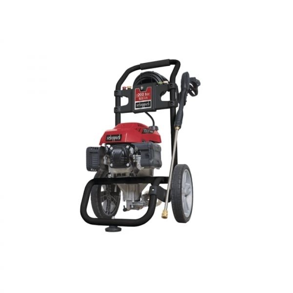 Wap de splat pa benzina scheppach 200bari motor benzină 5.5 cp 4 timp