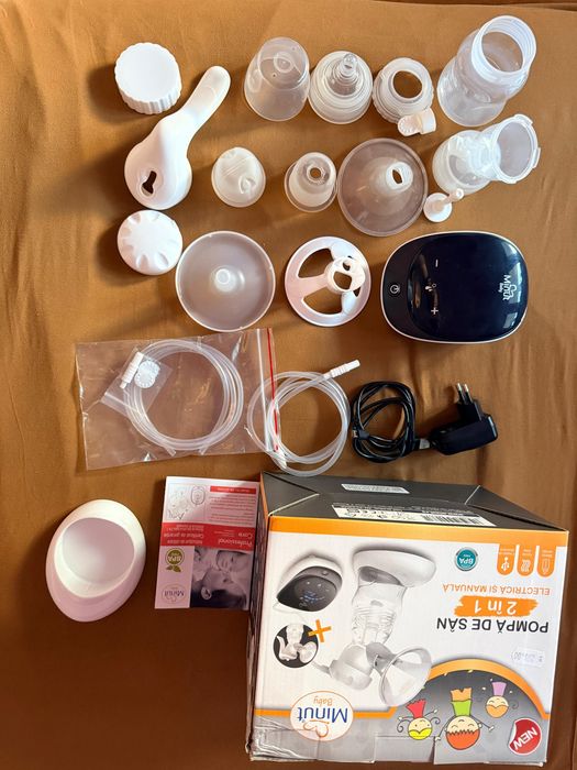 Vând pompa de sân 2 in 1