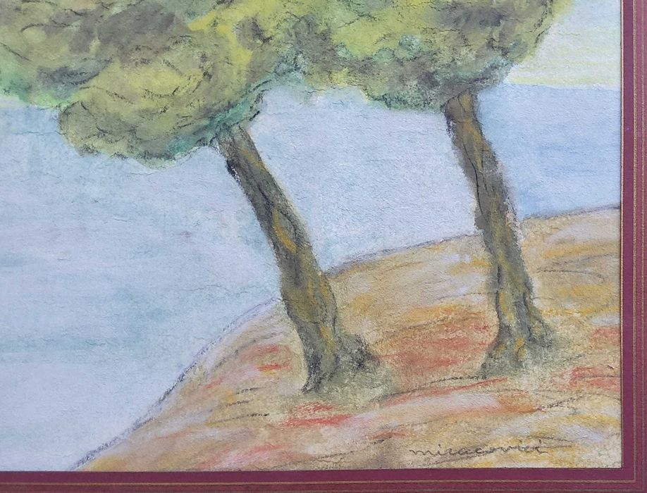 Paul Miracovici, Tehnică mixtă pe carton, Semnat, Dimensiuni 24 x 30