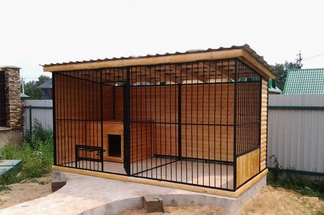 Изготовление Вальеров для собак. Установка