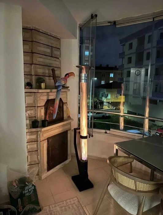 Печка на пелети без Дим