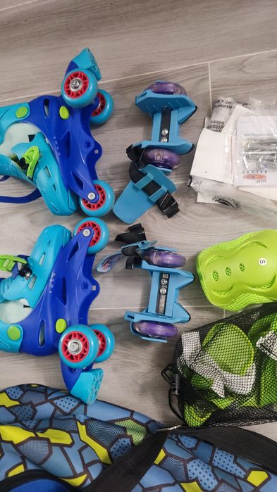 Ролик с размером для детей отличный как новый состояние