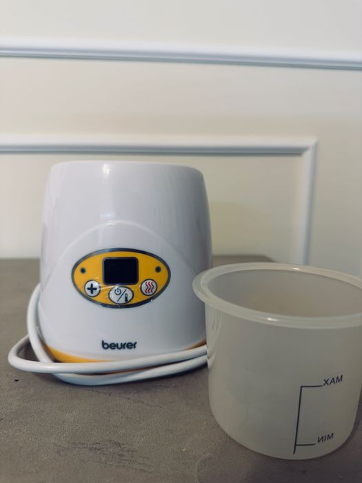 Încălzitor biberoane BEURER BY52, 80W, alb-portocaliu