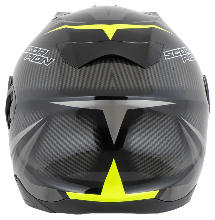 Мото Каска SCORPION EXO-520 EVO AIR TERRA Silver-Neon M 57-58 ,очила!