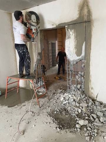 Демонтаж стен и демонтаж стяжки