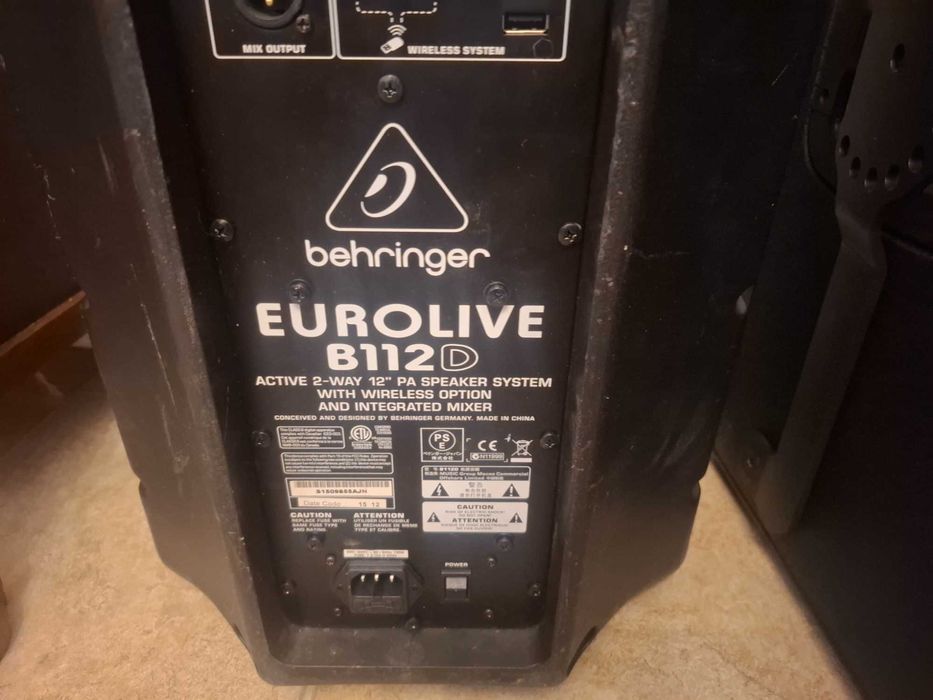 boxe active omnitronic c80a db lvx12 begringer b112d 1000w db m60s