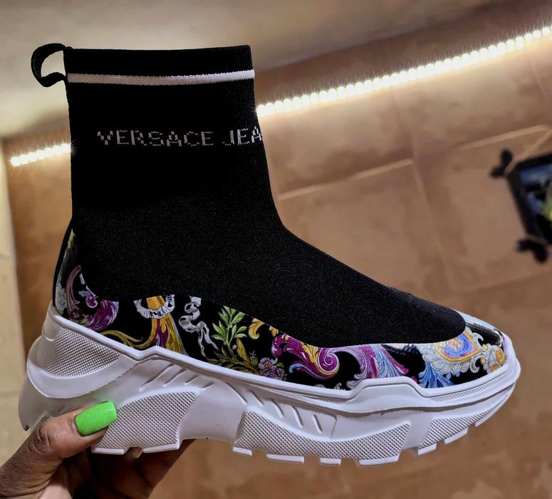 Versace Jeans Couture оригинални дамски високи сникърси 38 номер