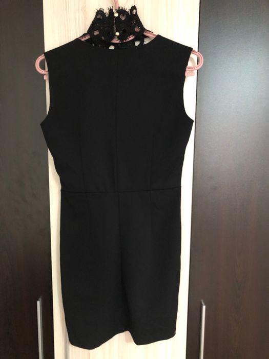 Черна къса рокля