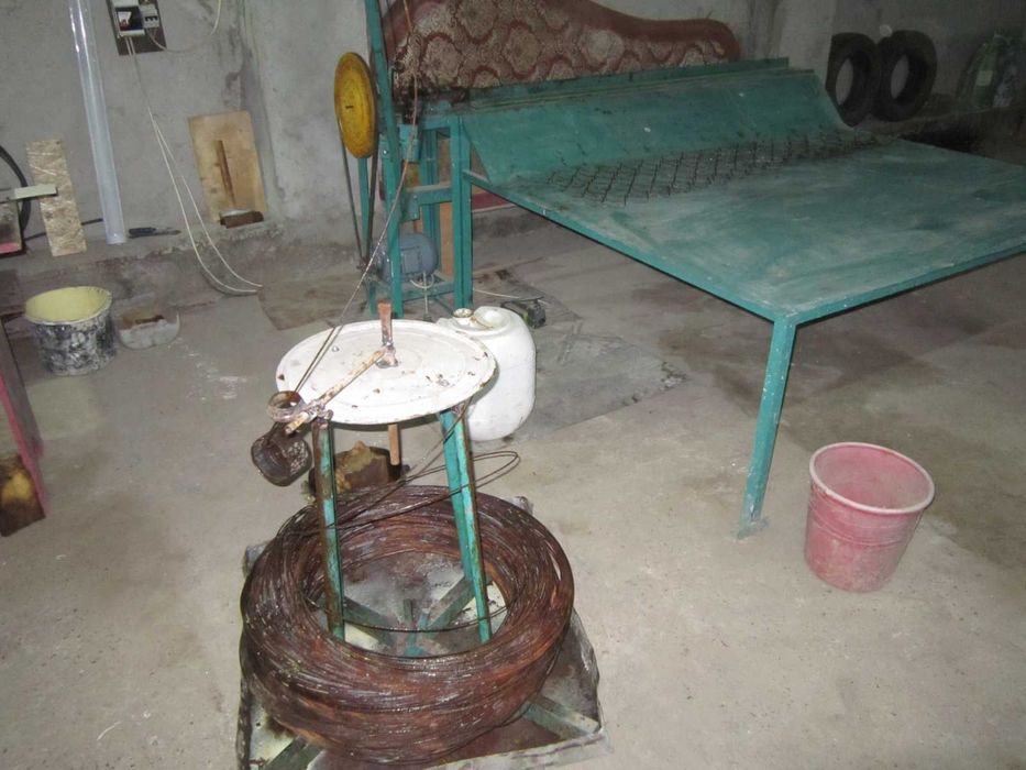 Плетельный станок  по Сетке Рабица