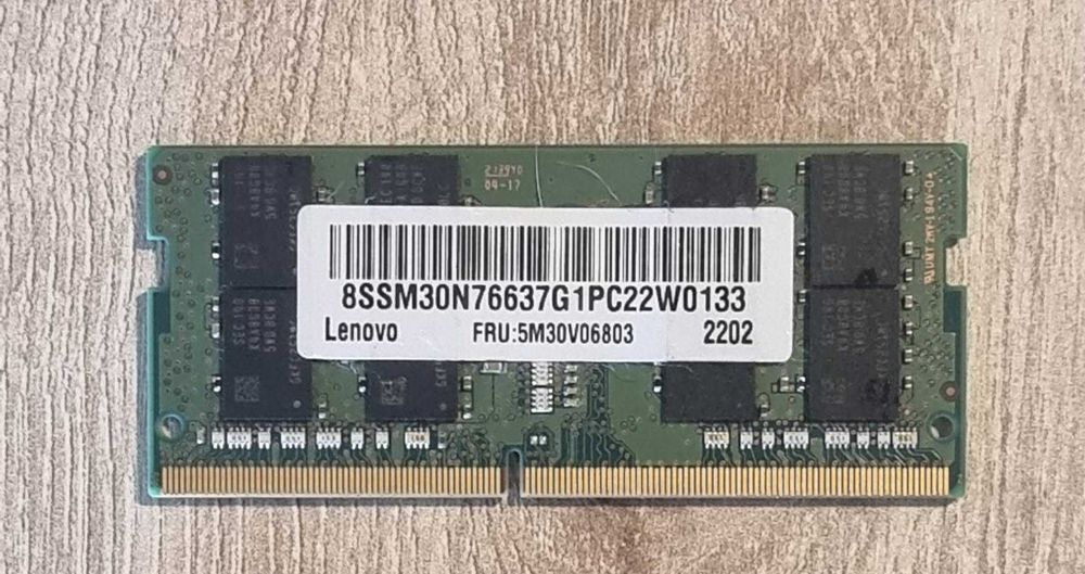 SAMSUNG 16GB DDR4 RAM  ДДР4 РАМ памет за лаптоп 3400MHz
