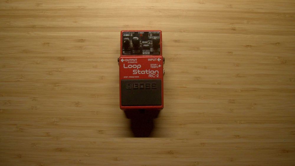 Pedala looper Boss RC-2