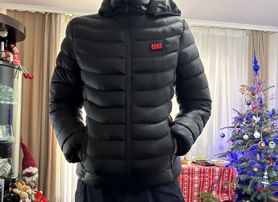 Geacă termică cu încălzire electrica