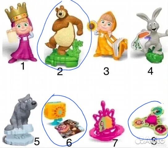 Игрушки из киндеров