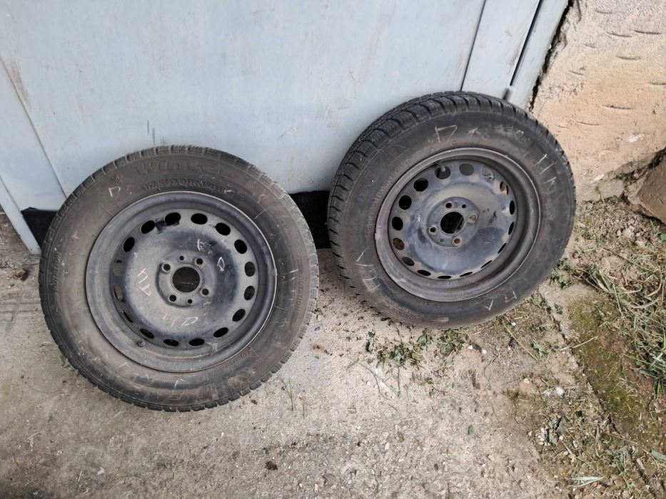 Стоманени джанти с гуми за Опел