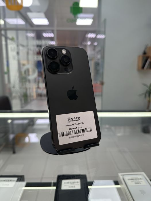 iphone 16 pro 512gb black black