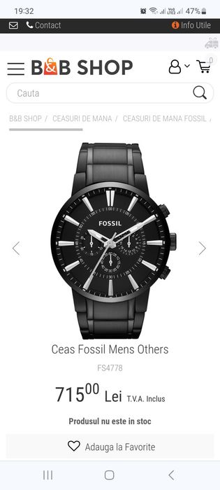 Ceas Fossil FS4778