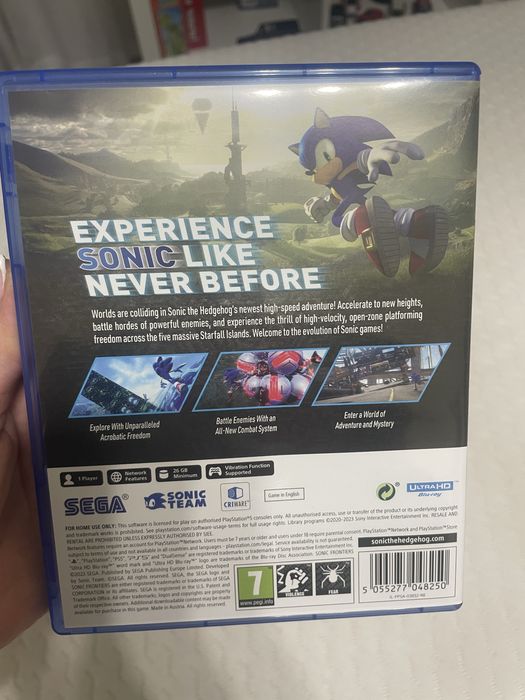 Игра за PS5 Sonic Frontirs