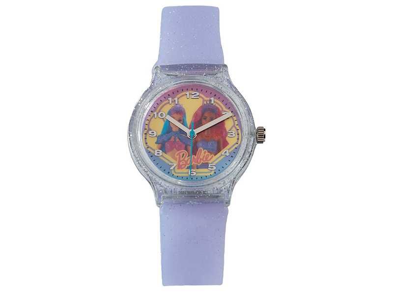 НОВИ! Ръчен детски часовник Barbie силикон водоустойчив