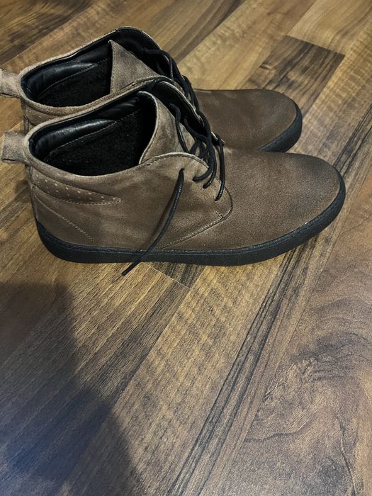 Ghete piele - vintage