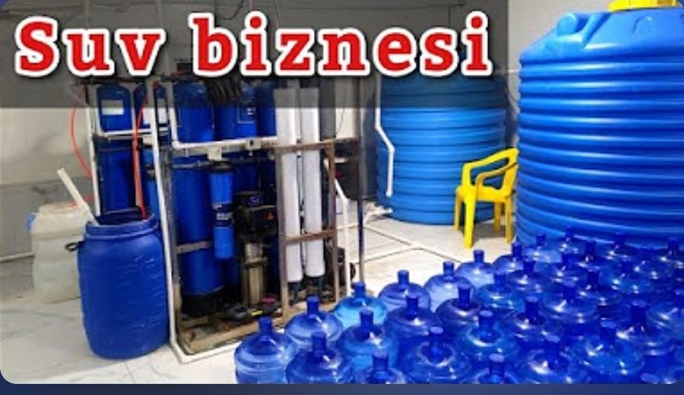 FILTIRLANGAN toza suv cheklanmagan miqdorda