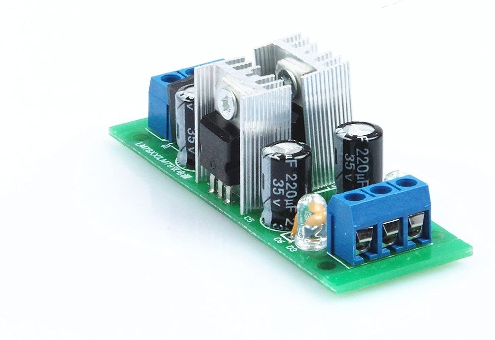 Regulator de tensiune duala 12V LM7812+LM7912