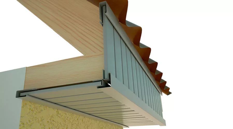 Металосайдинг, карниз,