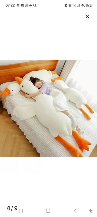 Продам мягкую игрушку Гуся новый