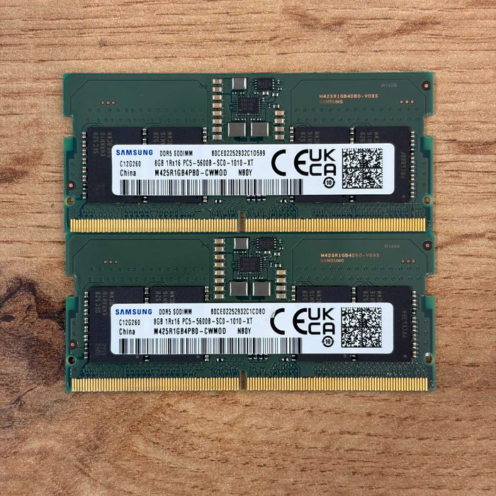 Memorie RAM Samsung 16GB DDR5 5600MT/s SODIMM | TrueGSM