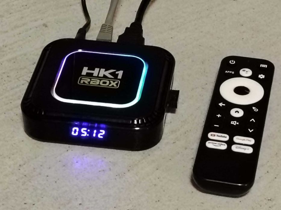 TV Box HK1 4GB RAM 64GB ROM Android 13