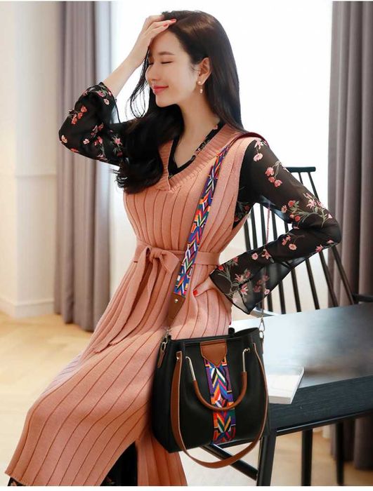 Тотален Хит Дамска чанта 4в1 - Различни цветове модел 2025