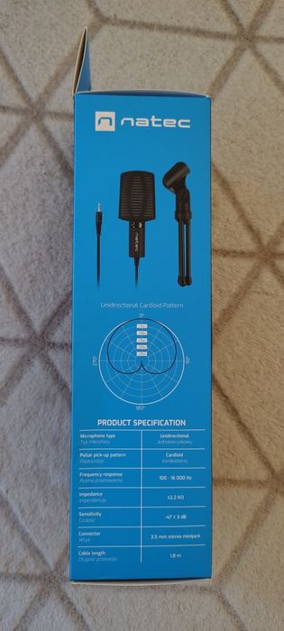 Microfon unidirectional nou, pentru gaming sau youtuberi, tiktok etc.