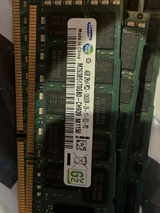 Продавам Видео карта Nvidia Palit 1050ti 4 gb и сървърна памет 6 броя по 4 гб на Самсунг