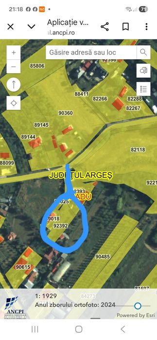 Vand teren intravilan