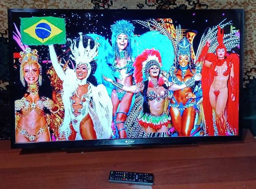 ЖК LED телевизор 40дюйм(102см), FullHD 1920x1080.