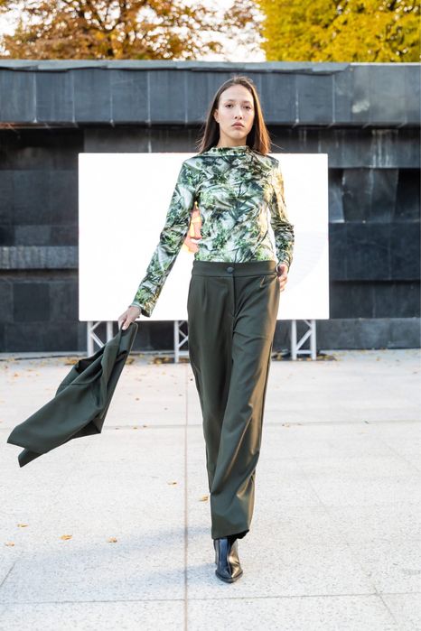 Дамски сет от вълна и плюш