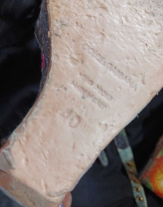 Botine originale Dolce and Gabanna, nr 40