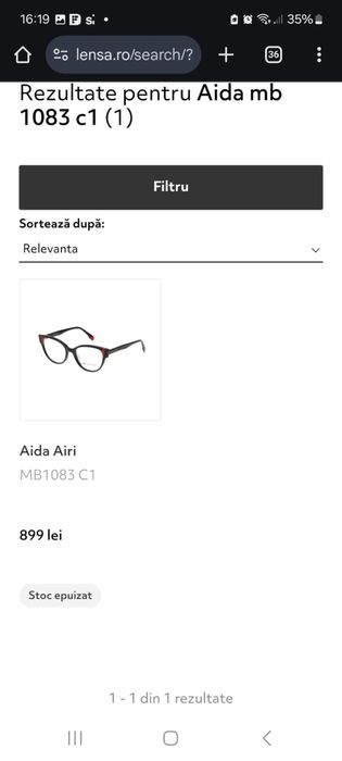Rame ochelari dama